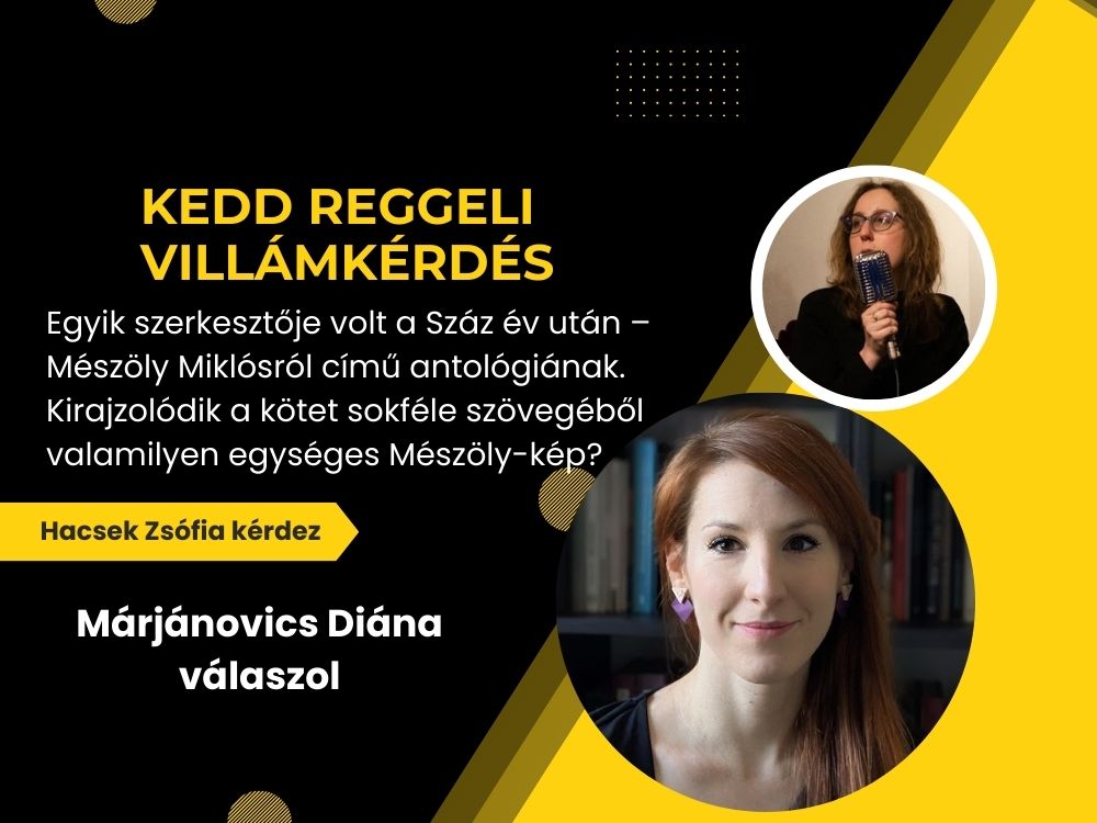 Villáminterjú: Márjánovics Diána válaszol