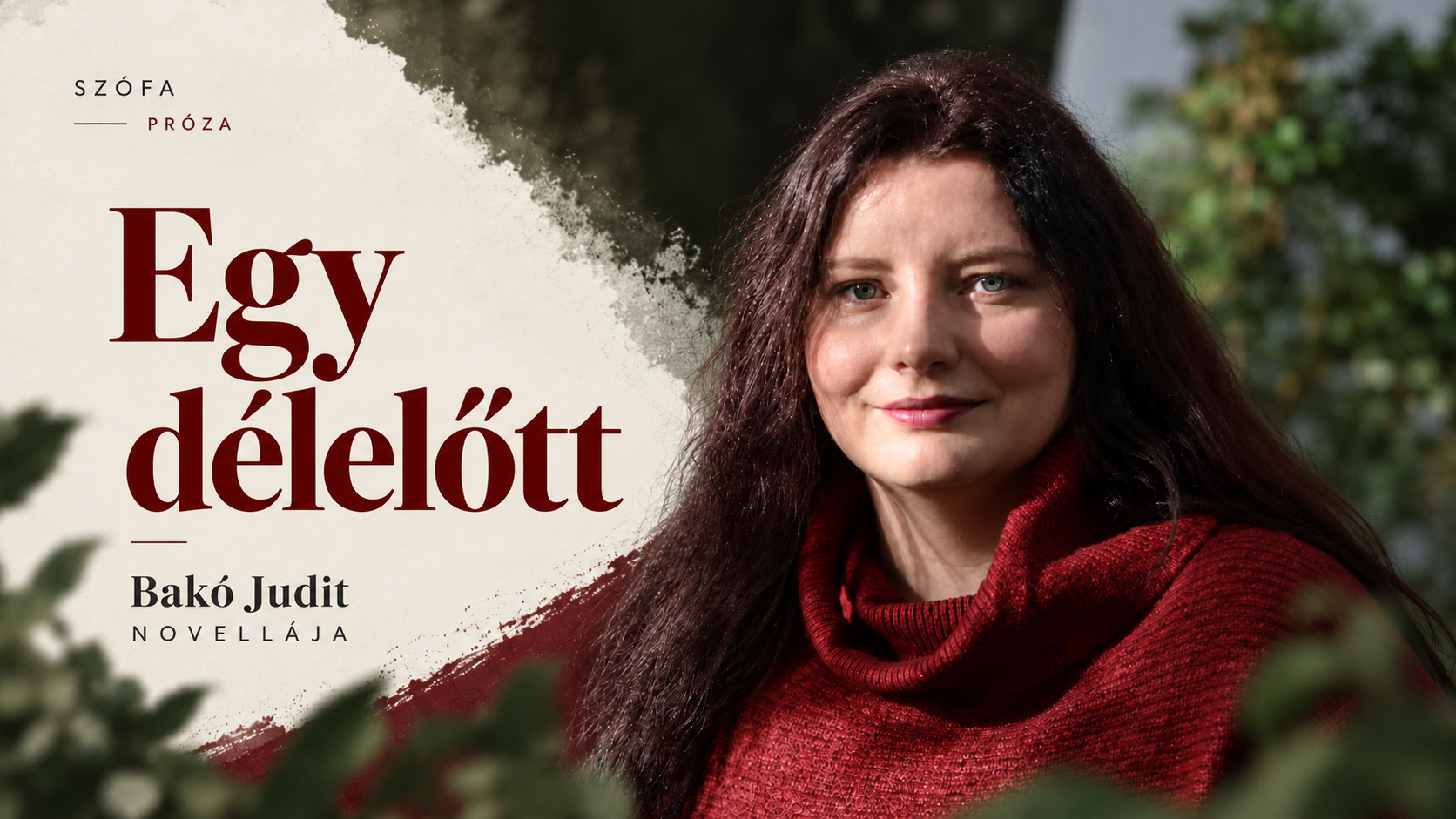 Bakó Judit: Egy délelőtt